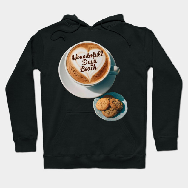 Art Hot  Latte Hoodie by animegirlnft