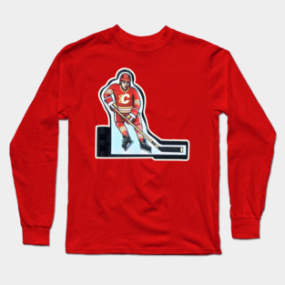 Coleco Table Hockey -Calgary Flames Long Sleeve T-Shirt