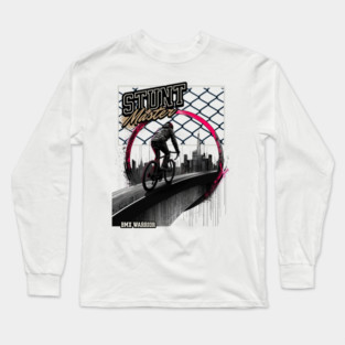 Stunt Master, BMX Warrior Long Sleeve T-Shirt