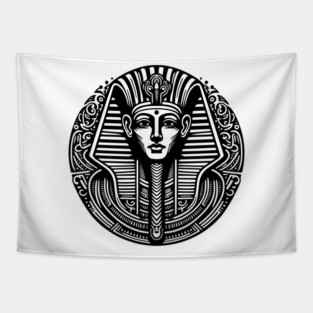 Osiris Egyptian Pharoah Tapestry