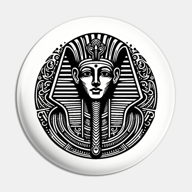 Osiris Egyptian Pharoah Pin by UrbanLifeApparel