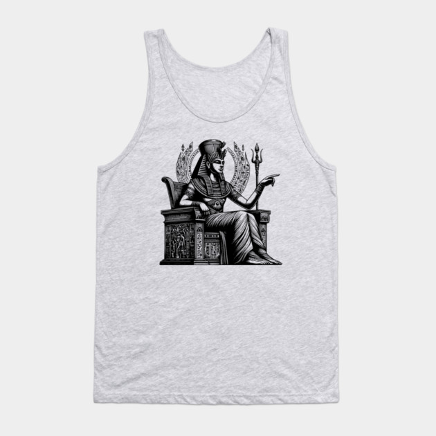 Osiris Egyptian god Pharoah Tank Top by UrbanLifeApparel