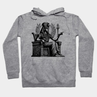 Osiris Egyptian god Pharoah Hoodie