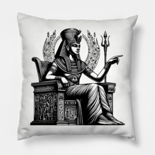 Osiris Egyptian god Pharoah Pillow