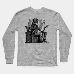Osiris Egyptian god Pharoah Long Sleeve T-Shirt