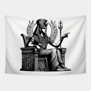 Osiris Egyptian god Pharoah Tapestry
