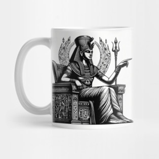Osiris Egyptian god Pharoah Mug