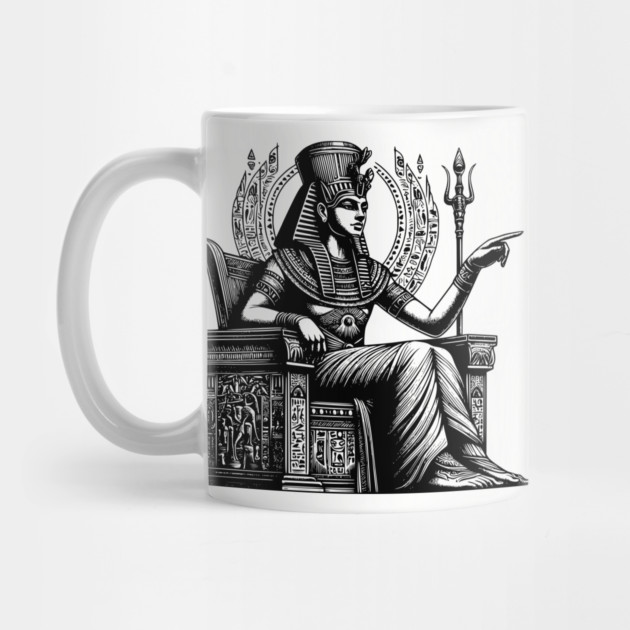 Osiris Egyptian god Pharoah by UrbanLifeApparel