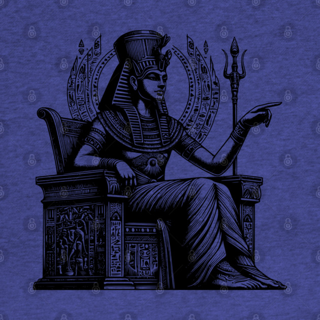 Osiris Egyptian god Pharoah by UrbanLifeApparel