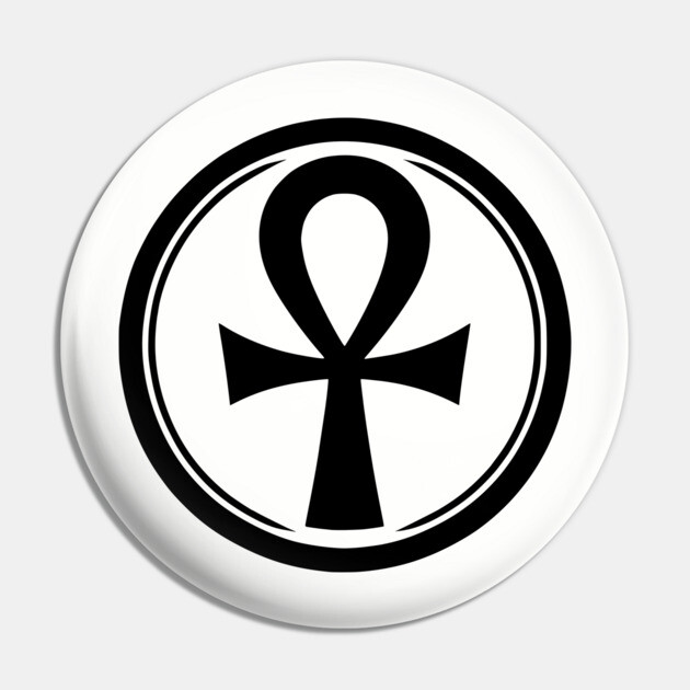 Ankh Egyptian Symbol Pin by UrbanLifeApparel