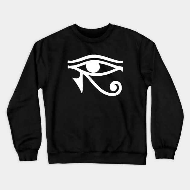 Eye of Horus - Egyptian Synbol Crewneck Sweatshirt by UrbanLifeApparel