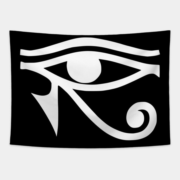 Eye of Horus - Egyptian Synbol Tapestry by UrbanLifeApparel
