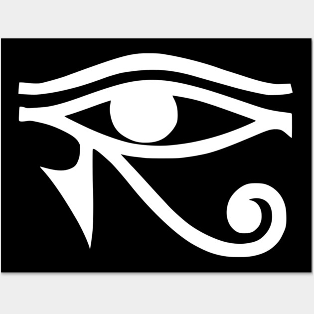 Eye of Horus - Egyptian Synbol Wall Art by UrbanLifeApparel