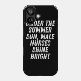 Summer nurse Phone Case