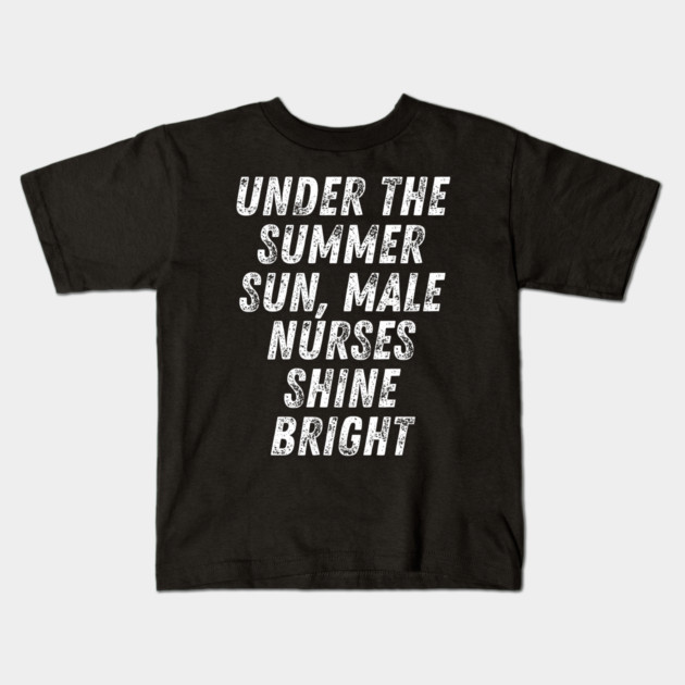 Summer nurse Kids T-Shirt by BlackMeme94