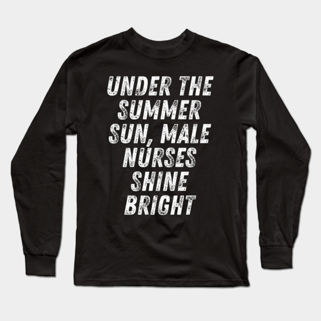 Summer nurse Long Sleeve T-Shirt by BlackMeme94