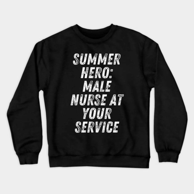 Summer nurse Crewneck Sweatshirt by BlackMeme94