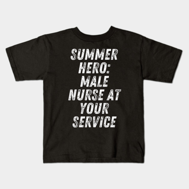Summer nurse Kids T-Shirt by BlackMeme94