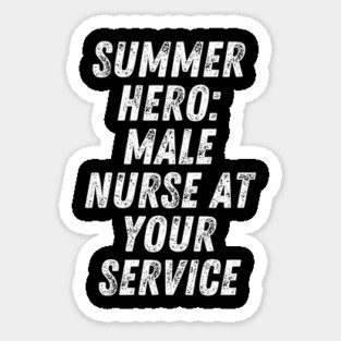 Summer nurse Sticker