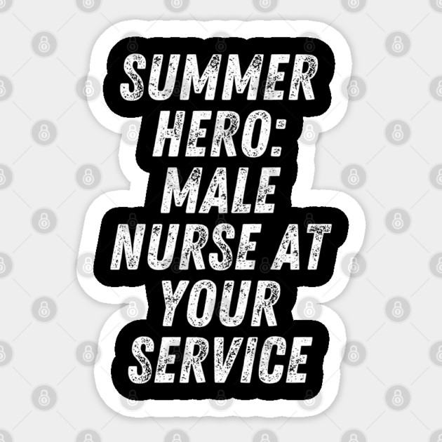 Summer nurse Sticker by BlackMeme94