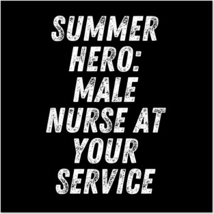 Summer nurse Posters and Art