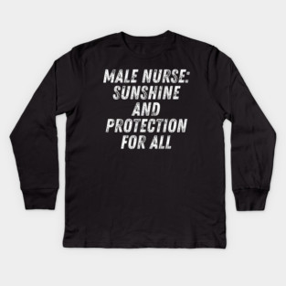 Summer nurse Kids Long Sleeve T-Shirt