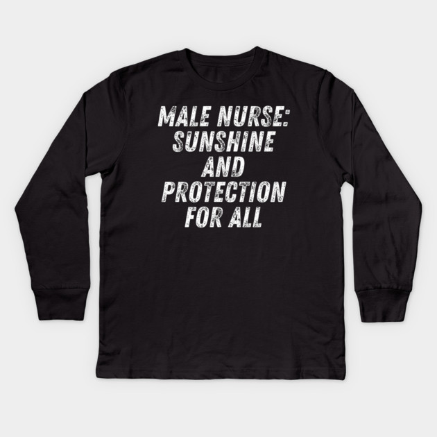 Summer nurse Kids Long Sleeve T-Shirt by BlackMeme94