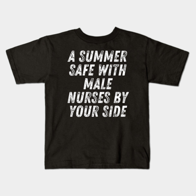 Summer nurse Kids T-Shirt by BlackMeme94