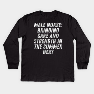 Summer nurse Kids Long Sleeve T-Shirt