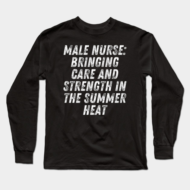 Summer nurse Long Sleeve T-Shirt by BlackMeme94