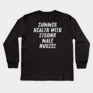 Summer nurse Kids Long Sleeve T-Shirt