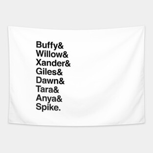 Buffy the Vampire Slayer Cast Tapestry