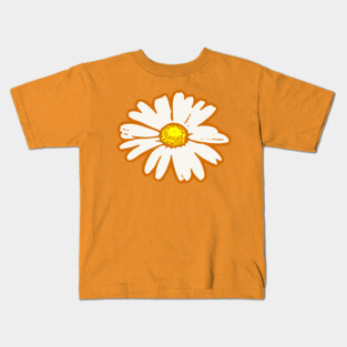 White Daisy Kids T-Shirt