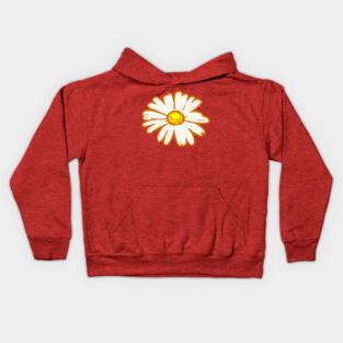 White Daisy Kids Hoodie