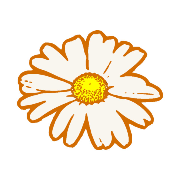 White Daisy by DonWillisJrArt