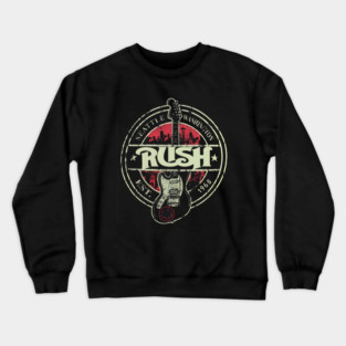 Rush band T shirt Crewneck Sweatshirt