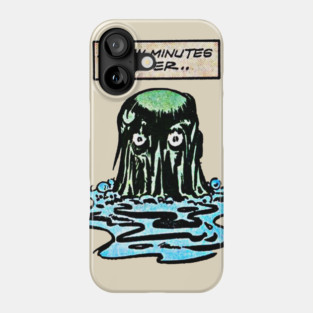 Vintage 50s Sci Fi Comic Art Illustration Phone Case