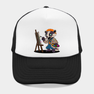 Zombie Badger Artist Hat