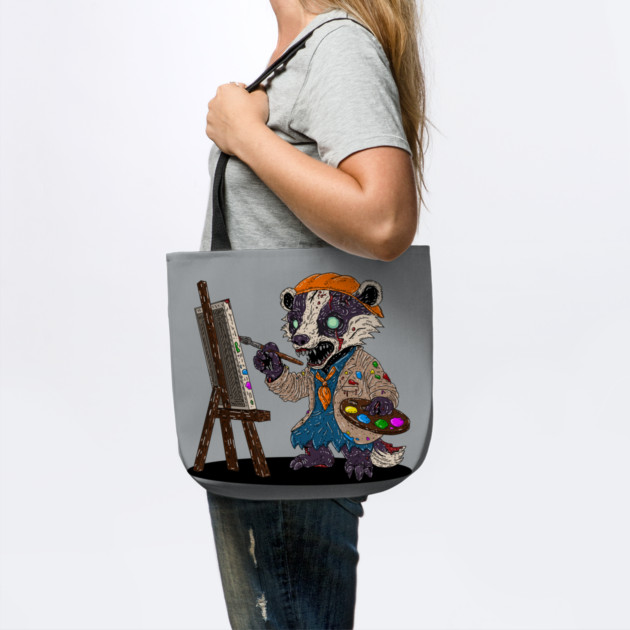 Zombie Badger Artist by H. R. Sinclair