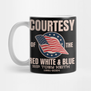 COURTESY Of The Red White And Blue RIP TOBY KEITH 1961  2024 Mug