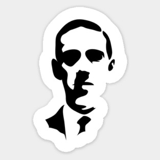 H.P. Lovecraft. Sticker