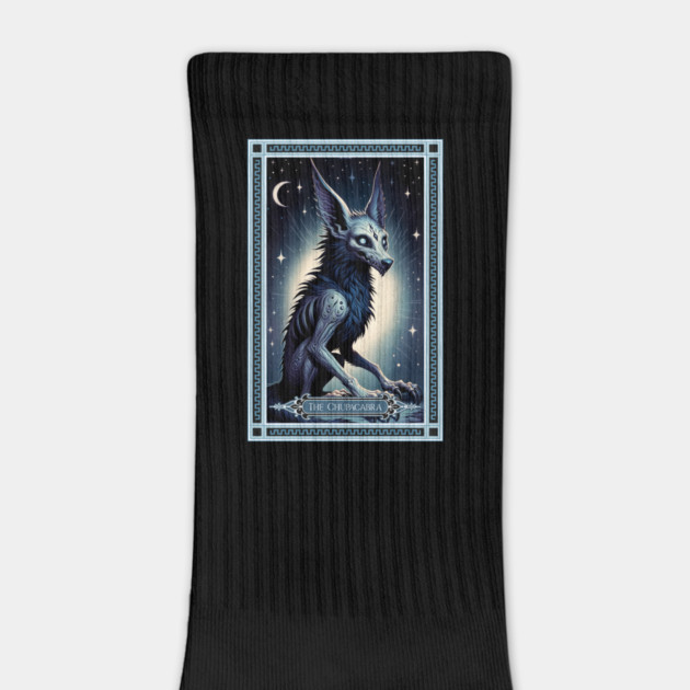 The Chupacabra Tarot Card by HolidayBug