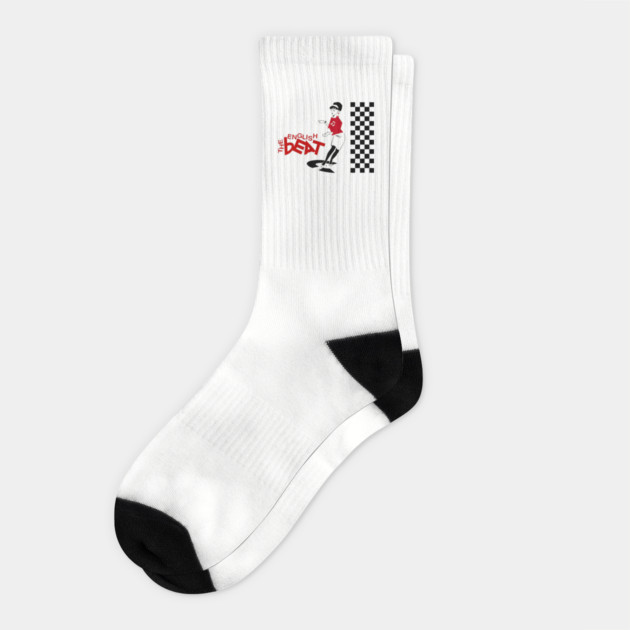 Beat English Fan Socks by Timeless Chaos
