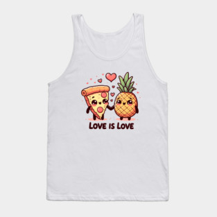 Love Pineapple Pizza, Better Together Tank Top