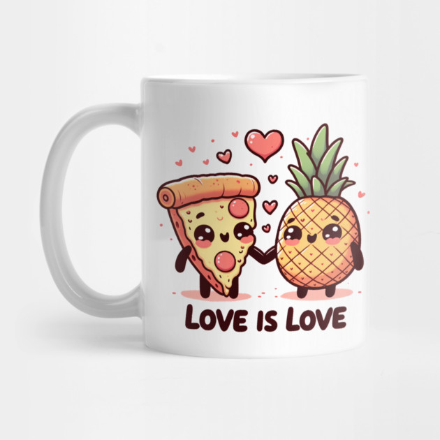 Love Pineapple Pizza, Better Together by logiamerch