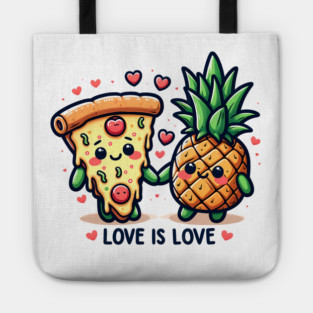 Love Pineapple Pizza, Better Together Tote