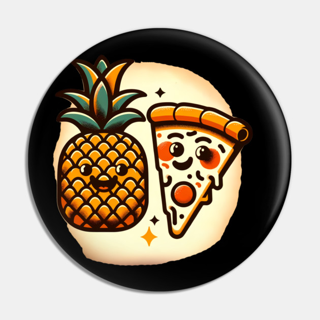 Love Pineapple Pizza, Better Together Pin by logiamerch