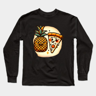 Love Pineapple Pizza, Better Together Long Sleeve T-Shirt