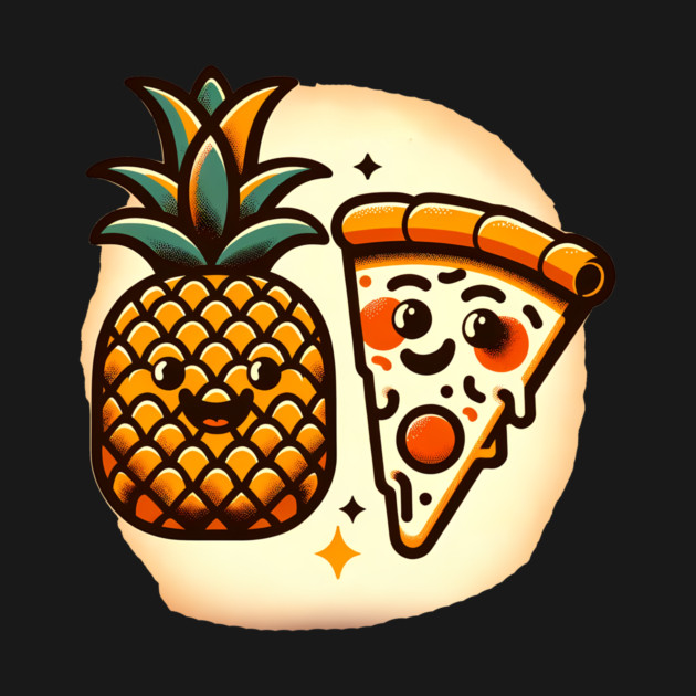Love Pineapple Pizza, Better Together by logiamerch