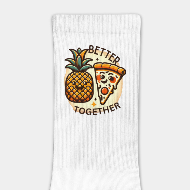 Love Pineapple Pizza, Better Together by logiamerch